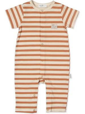 Bebetto Süprem Patiksiz Tulum (Jump It) Kahverengi