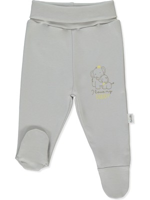 Bebetto Interlok Patikli Pantolon (Lıttle Elephant) Gri