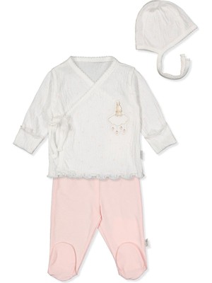 Bebetto Süprem Zıbın Set 3lü (Mını Heart) Pembe