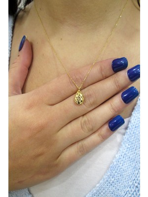 Şamlı Erdoğan 14 Ayar Altın Kafes Kolye