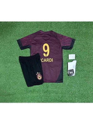 'gâlatâsarây 2025/26 Yeni Sezon 5 Yıldızlı M'âuro-Ì'cârdî Deplasman Çocuk Forması 4'lü Set