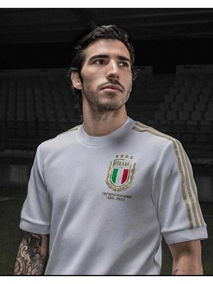 Italya 125.YIL Beyaz Özel Tasarım Isimsiz Yetişkin Antrenman FORMASI-İM02