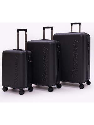 Discovery 3'lü Valiz Seti – Ultra Hafif, Darbe Dayanıklı, 360° Sessiz Tekerlek, Tsa Kilit