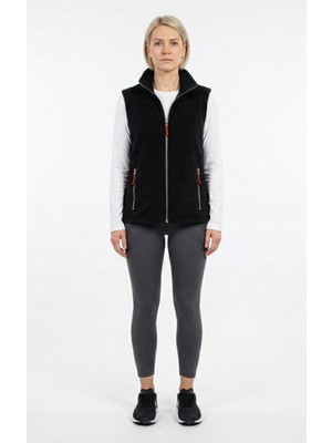 Cottonland Kadın Mımı Normal Kesim Polar Fleece Spor Yelek