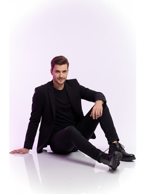 Doçka Hakiki Deri Hafif Kalın Taban Günlük Klasik Tarz Erkek Bot ER5K/B720