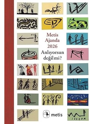 Metis Yayınları Metis Ajanda 2026: Anlıyorsun Değil Mi? + Yalın Tutku + Uğultulu Tepeler + 7 Kitap