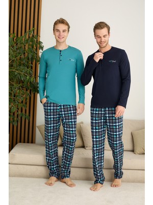 Nightlove Erkek Uzun Kollu Pijama Takımı