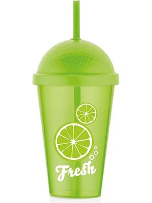 Mons Qlux Ideas 2ADET Meşrubat Bardağı Limonata Milkshake Meyve Suyu Soğuk Kahve L-00900