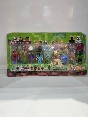 Minecraft Superman Kaptan Amerika Paw Patrol 12 Parça Oyuncak