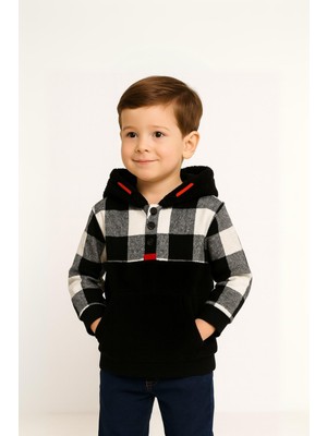 Nanica Erkek Çocuk Peluş Sweatshirt 6-16 Yaş