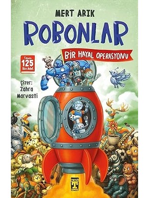 Genç Timaş Robonlar 2 - Bir Hayal Operasyonu + Köpek Adam 4 Köpek Adam ve Kedi Çocuk + 1 Kitap