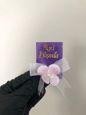 Hediyelik Magnet Hediyelik Incili Ortanca Magnet Düğün,kına,nikah Kız/erkek Doğum Günü, 20 Adet