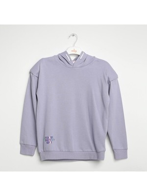 Nanica Kız Çocuk Kapşonlu Sweatshirt 6-16 Yaş - 422300
