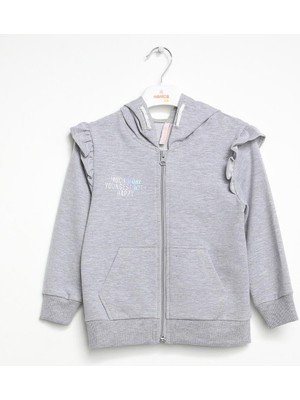 Nanica Kız Çocuk Kapşonlu Sweatshirt 1-5 Yaş - 422308