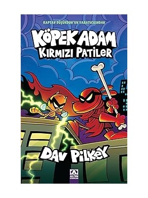 Altın Kitaplar Köpek Adam 12 - Kırmızı Patiler + Yalın Tutku + Hayvanat Bahçesinde Diş Fırçalama Günü