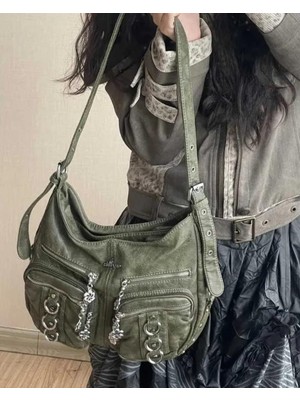 Guja 25YG582 Kadın Çok Gözlü Yumuşak Deri Çanta