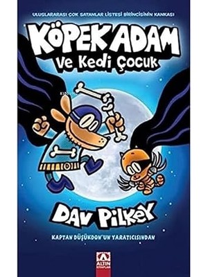 Altın Kitaplar Köpek Adam 4 Köpek Adam ve Kedi Çocuk + Dilin Afetleri: Dil Belası + 2 Kitap