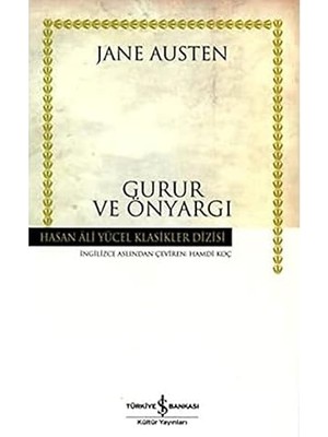 İş Bankası Kültür Yayınları Gurur ve Önyargı: Hasan Ali Yücel Klasikleri + Babalar ve Oğullar + Küçük Kara Balık + 17 Kitap