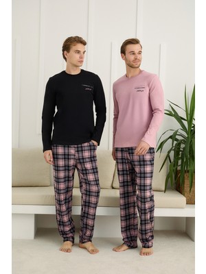 Nightlove Erkek Uzun Kollu Pijama Takımı