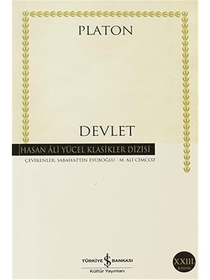 İş Bankası Kültür Yayınları Devlet: Hasan Ali Yücel Klasikleri + Yalın Tutku
