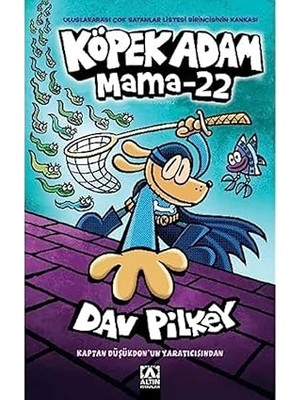 Altın Kitaplar Köpek Adam 8 - Mama 22 + Sevimli Balık Boyama + Babalar ve Oğullar