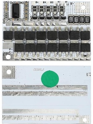 Pazarcan WK-6776 5s 12V 100A Bms Devresi Lityum Batarya Şarj Modülü Koruma Kartı 60X46X3.5MM