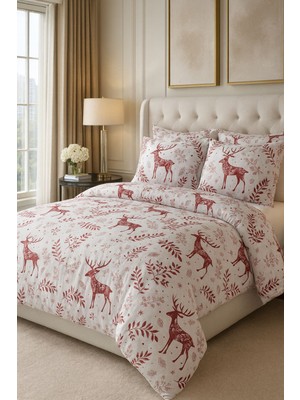 Uykulife Noel Desen Tek Kişilik Nevresim Takımı