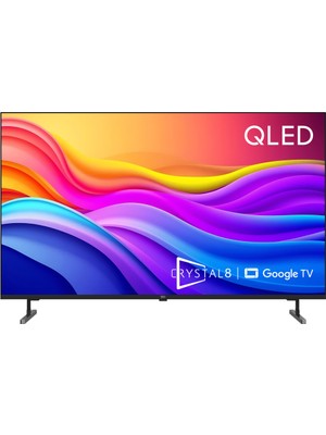 Beko Crystal 8 B 850 C 50" 127 Ekran Uydu Alıcılı 4K Ultra HD Google Smart QLED TV