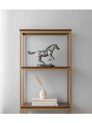 Curcuna Hediyelik Koşan At Polyester Biblo