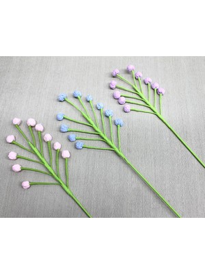 MiraLive El Örgüsü Dekoratif Tomurcuk Çiçeği