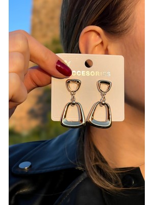 Şık Tasarım Geometrik Kadın Küpe