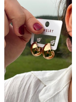 Damla Tasarım Halka Küpe