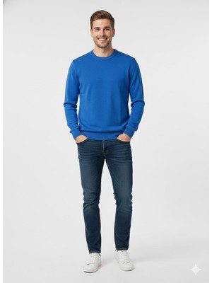 Modaplaza Erkek Bisiklet Yaka Kazak