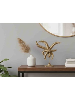 Curcuna Hediyelik Deniz Yıldızı Polyester Biblo