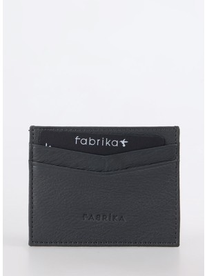 Fabrika Frk 361 Crayz Gri Gri Erkek Deri  Kartlık