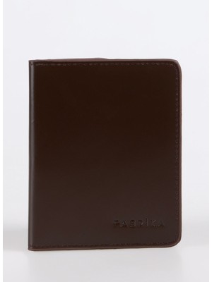 Fabrika Frk 354 Crayz Kahve Kahve Erkek Deri  Kartlık