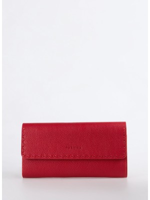 Fabrika Kırmızı Kadın Cüzdan Frk 540 Flt Deri Kırmızı