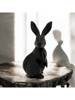 TSC Doğal Malzemeli Tavşan Biblosu 15 cm – Hediyelik Ev Aksesuarı