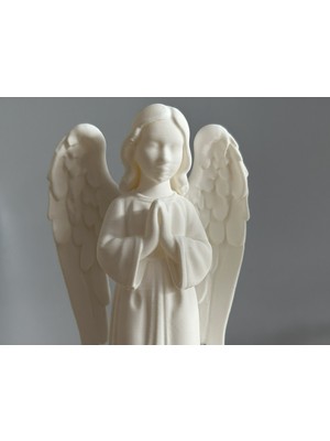 TSC Sanatsal Melek Biblosu – Hediyelik Modern Natural Aksesuar 14CM