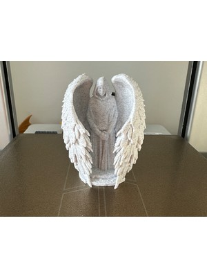 TSC 14CM Mermer Desen Koruyucu Heykeli – Hediyelik Ev Ofis Dekoratif Biblo