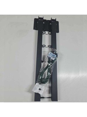 A&N Dekor Çamaşır Askılığı 75 cm Katlanır Balkon Demiri Dayanıklı Siyah Metal Yapı