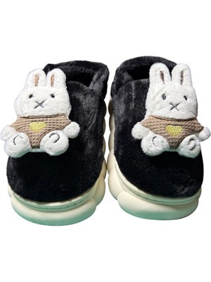 Kitti 5–8 Yaş Çocuklar Için Desenli Figürlü Pelüş Ayakkabı – Rahat & Dayanıklı