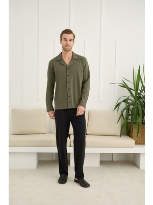 Nightlove Erkek Ceketli Uzun Kollu Takım