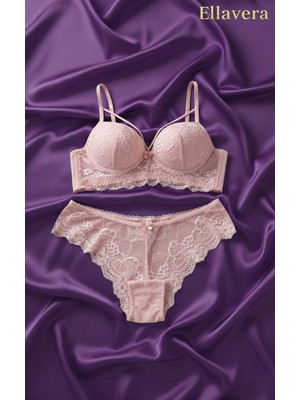 Fabony Destekli Dantelli Bralet Sütyen Takım 4210