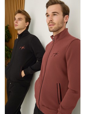 Nightlove Erkek Uzun Kollu 3 Iplik Eşofman Takımı