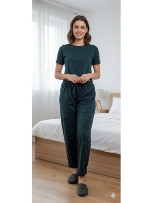 Şerice Kadın Milan Yumuşak Kumaş Pijama Altı