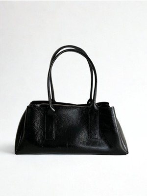 Rivina Luki Kadın Modern Fermuarlı Üç Gözlü El Kol ve Omuz Çantası