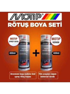 Şehzat Opel Kod 40R Kar Beyaz Rütüş Motip Sprey Rötuş Boya Seti