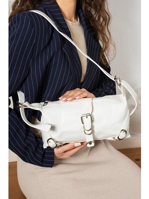 Rivina Nunda Kadın Retro-Vintage Model El Omuz ve Kol Çantası