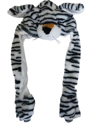 Daniska Kitti K25465-03-008 Kaplan Figürlü Hareketli Çocuk Şapka